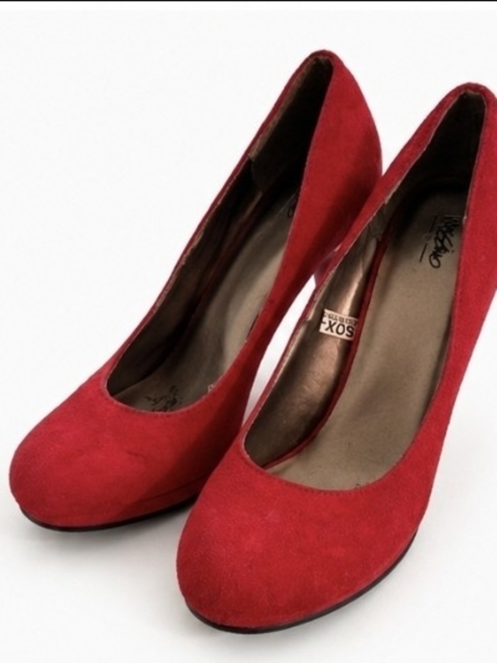 Mossimo Red Suede Women’s Pumps - Unbranded